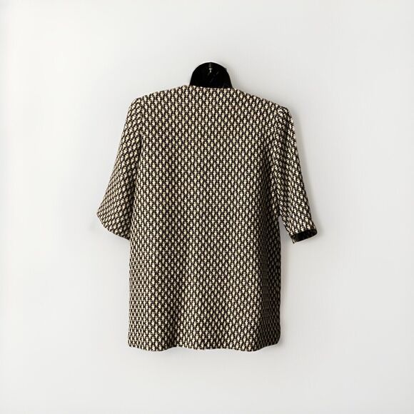 Norm Thomson Womens Wool Blazer Jacket Hidden Hook & Eye Closure - Picture 2 of 7